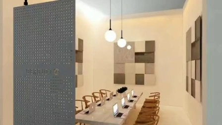 Cloison de bureau modulaire en écran PET pour bibliothèque de restaurant à domicile