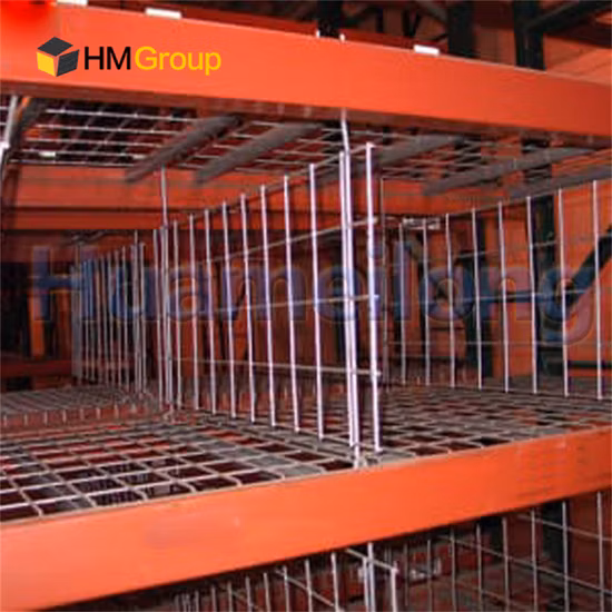 Le métal de stockage d'entrepôt accrochant le diviseur portatif réglable galvanisé de grillage