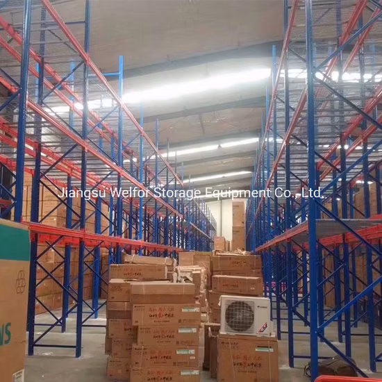 Rayonnage à palettes à usage intensif pour les solutions de stockage en entrepôt industriel