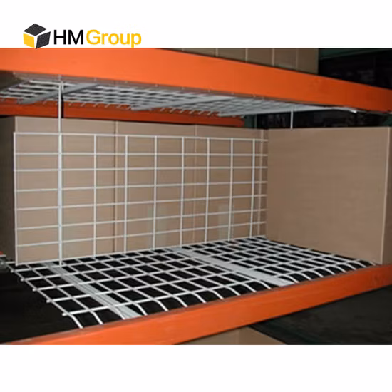 Séparateur de treillis métallique suspendu de haute qualité pour support à palettes
